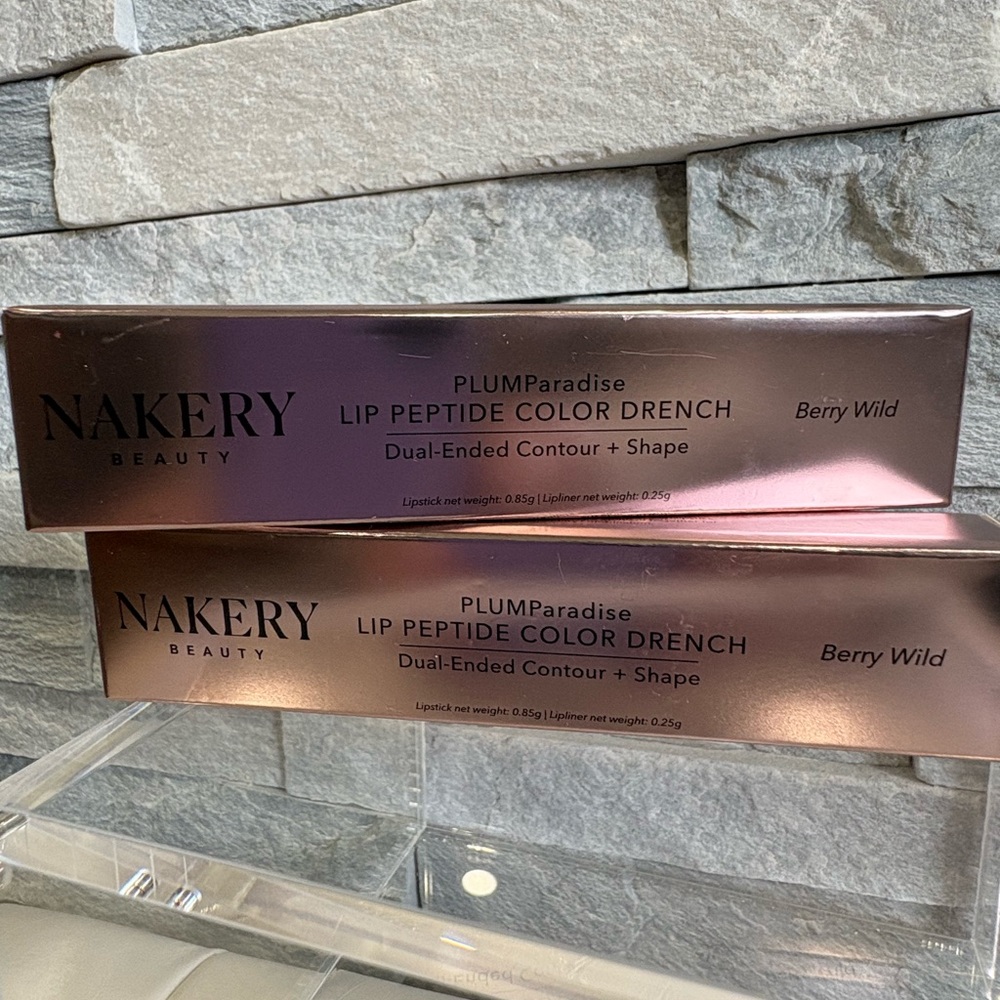 NAKERY Beauty PLUMParadise Lip Peptide Color Drench — Berry Wild (Plum)